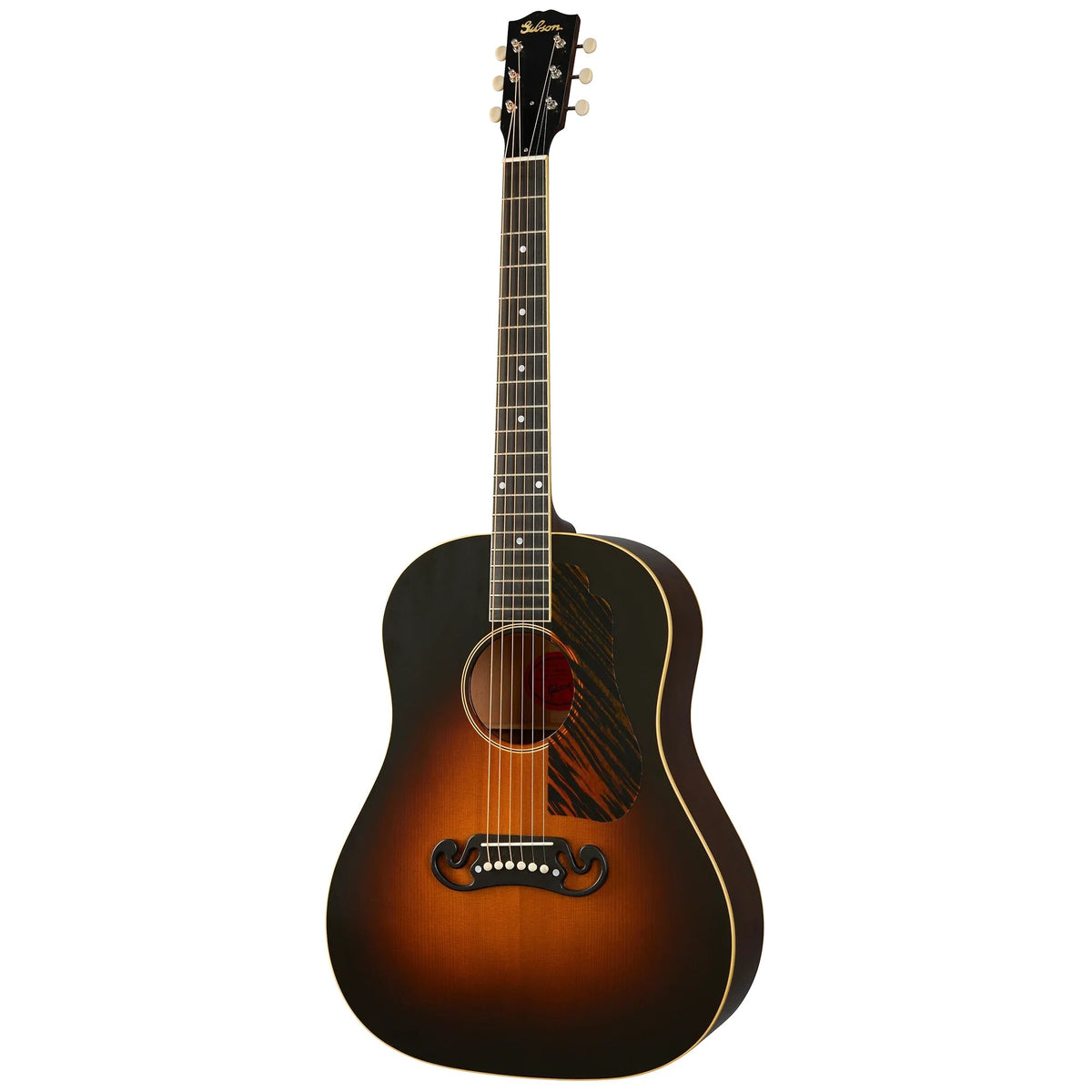 Đàn guitar acoustic Gibson 1939 J-55 Reissue màu Faded Vintage Sunburst – mặt trước toàn thân