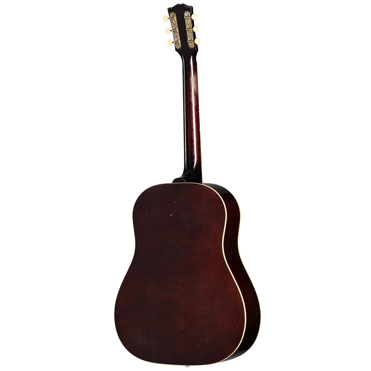 Đàn guitar acoustic Gibson 1942 Banner J-45 Reissue màu Heavy Aged Vintage Sunburst – mặt lưng toàn thân