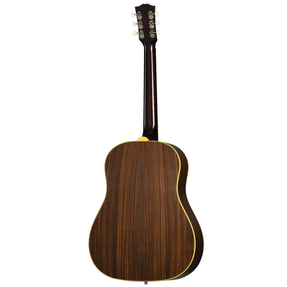 Đàn guitar acoustic Gibson 1942 Banner Southern Jumbo Reissue màu Light Aged Vintage Sunburst – mặt lưng toàn thân