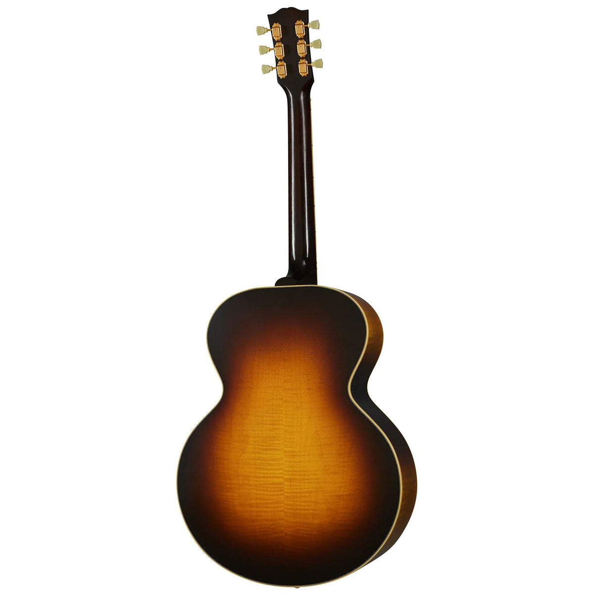Đàn guitar acoustic Gibson 1952 J-185 Reissue màu Vintage Sunburst – mặt lưng toàn thân