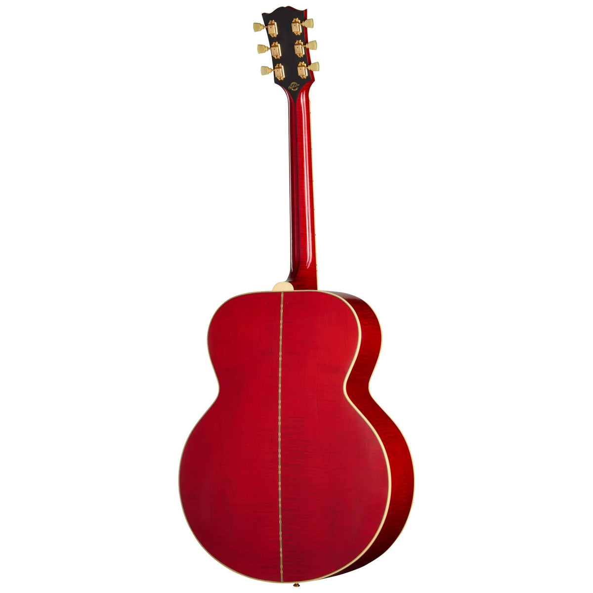 Đàn guitar acoustic Gibson 1957 SJ-200 màu Light Aged Antique Natural Cherry – mặt lưng toàn thân
