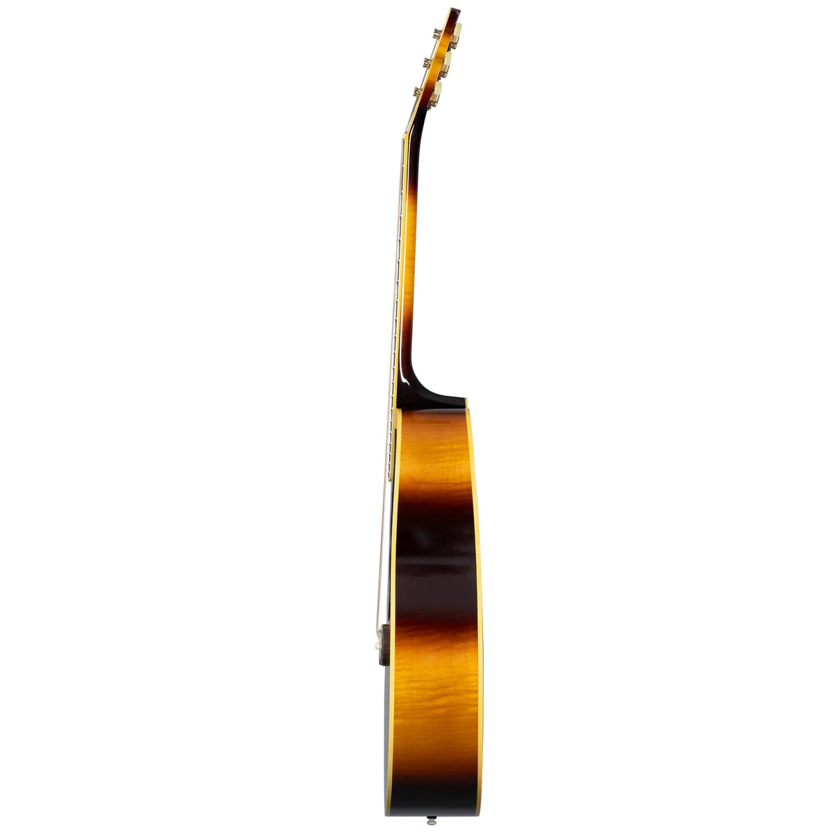 Đàn guitar acoustic Gibson 1957 SJ-200 màu Light Aged Vintage Sunburst – cận hông đàn