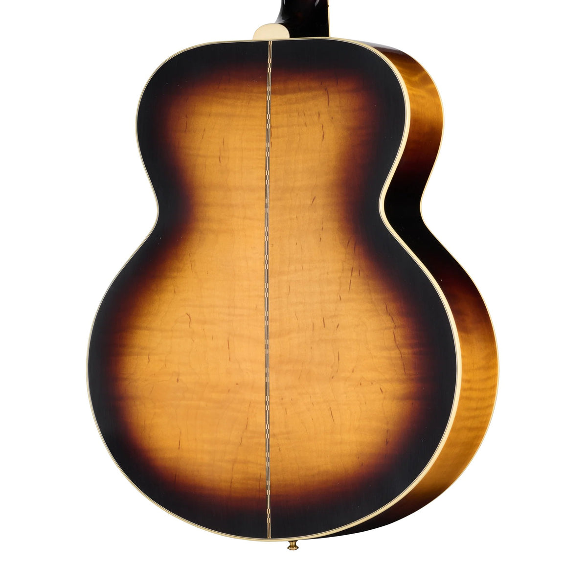 Đàn guitar acoustic Gibson 1957 SJ-200 màu Light Aged Vintage Sunburst – cận vân gỗ mặt lưng