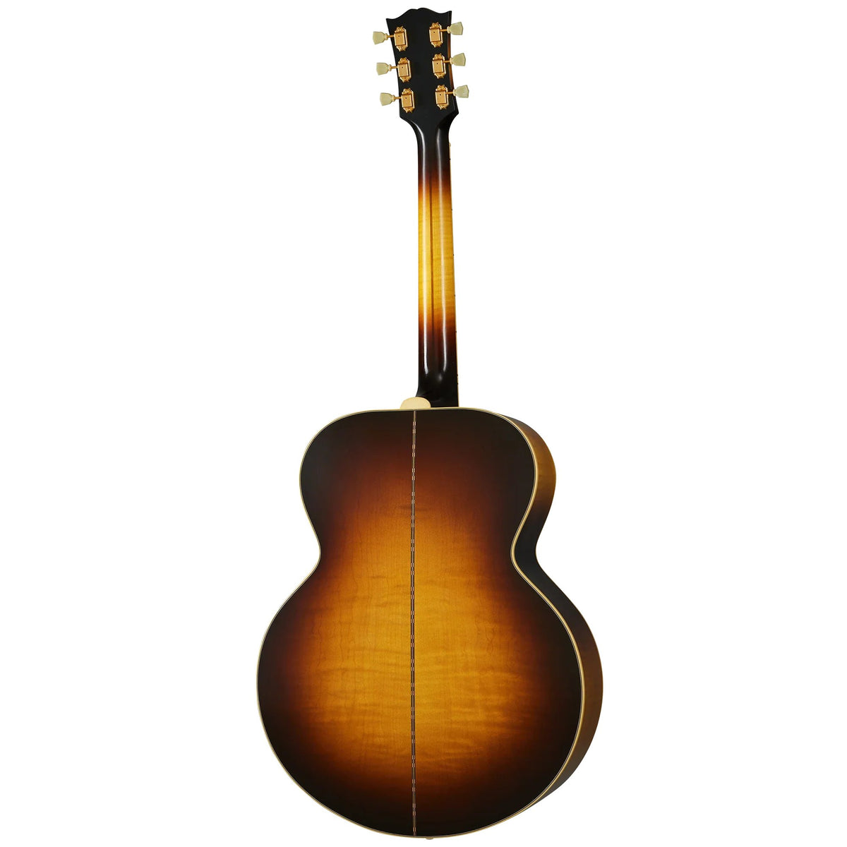Đàn guitar acoustic Gibson 1957 SJ-200 màu Vintage Sunburst – mặt lưng toàn thân