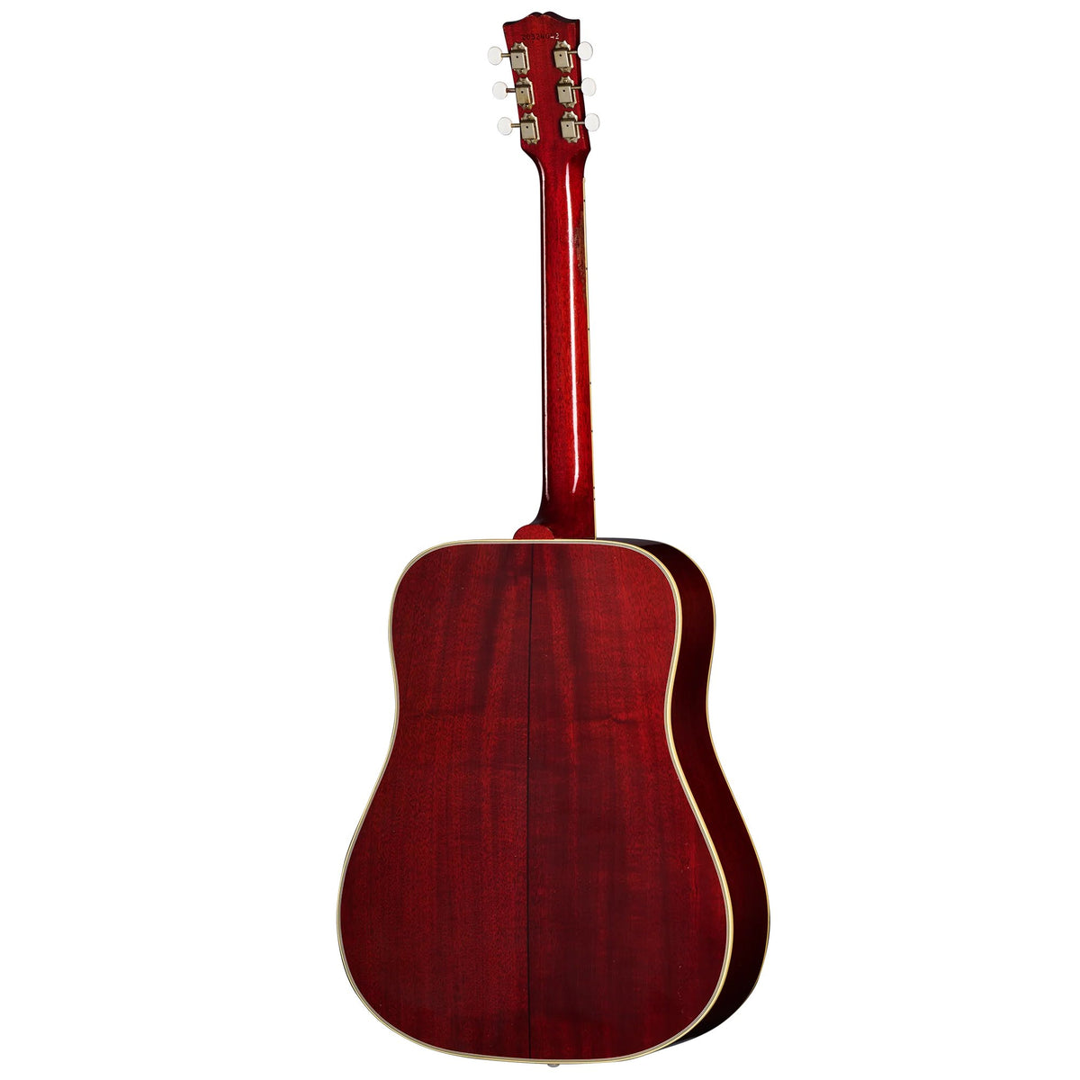 Đàn guitar acoustic Gibson 1963 Country Western màu Heavy Aged Smoked Natural – mặt lưng toàn thân