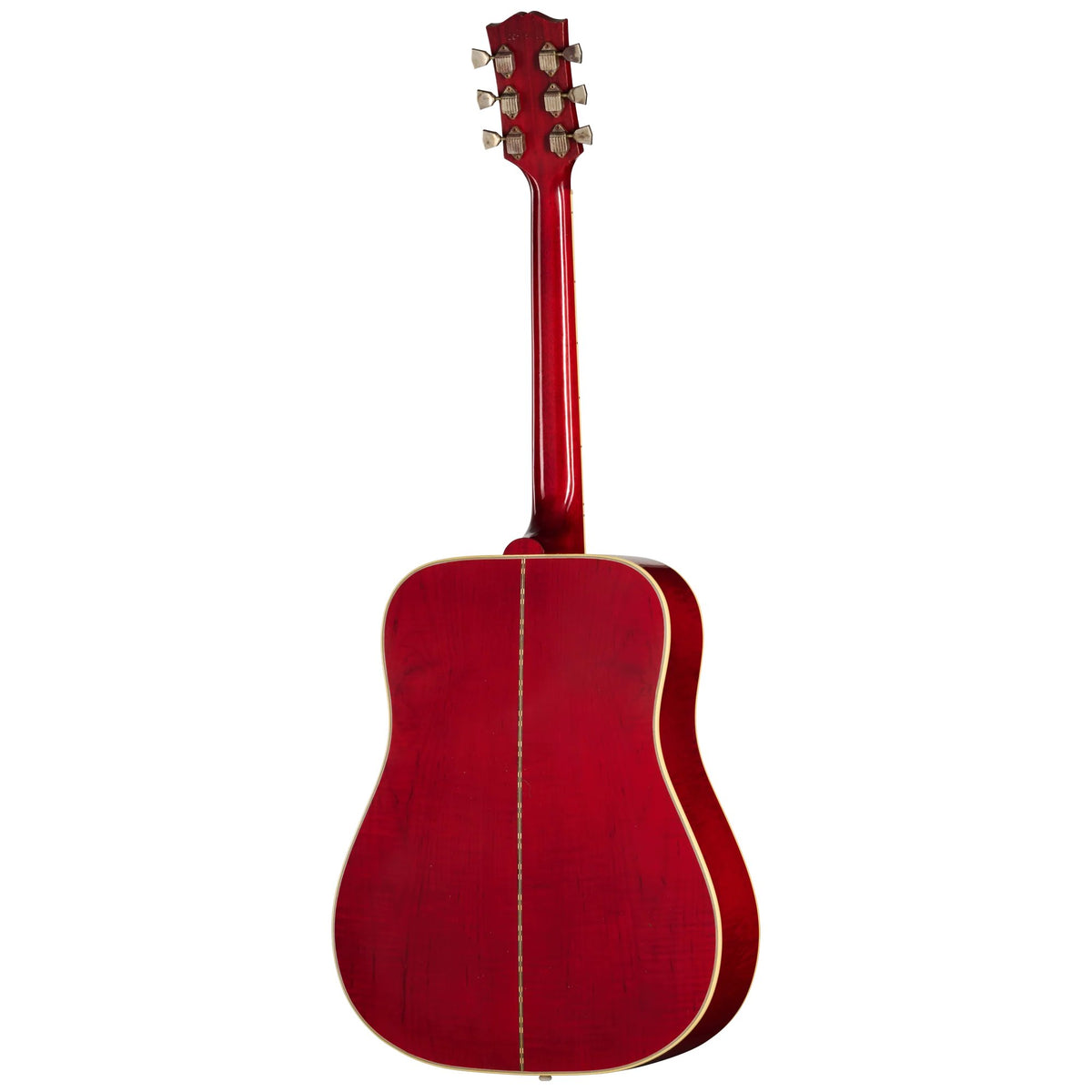 Đàn guitar acoustic Gibson 1963 Dove màu Light Aged Dark Natural – mặt lưng toàn thân