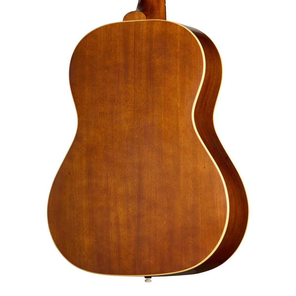 Đàn guitar acoustic Gibson Custom 1942 Banner LG-2 màu Heavy Aged Dark Tobacco Burst – cận vân gỗ mặt lưng