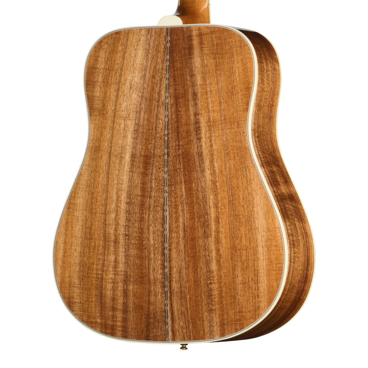 Đàn guitar acoustic Gibson Custom Hummingbird Custom Koa màu Antique Natural – cận vân gỗ mặt lưng