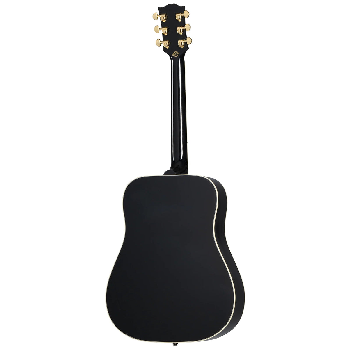 Đàn guitar acoustic Gibson Hummingbird Custom màu Ebony – mặt lưng toàn thân