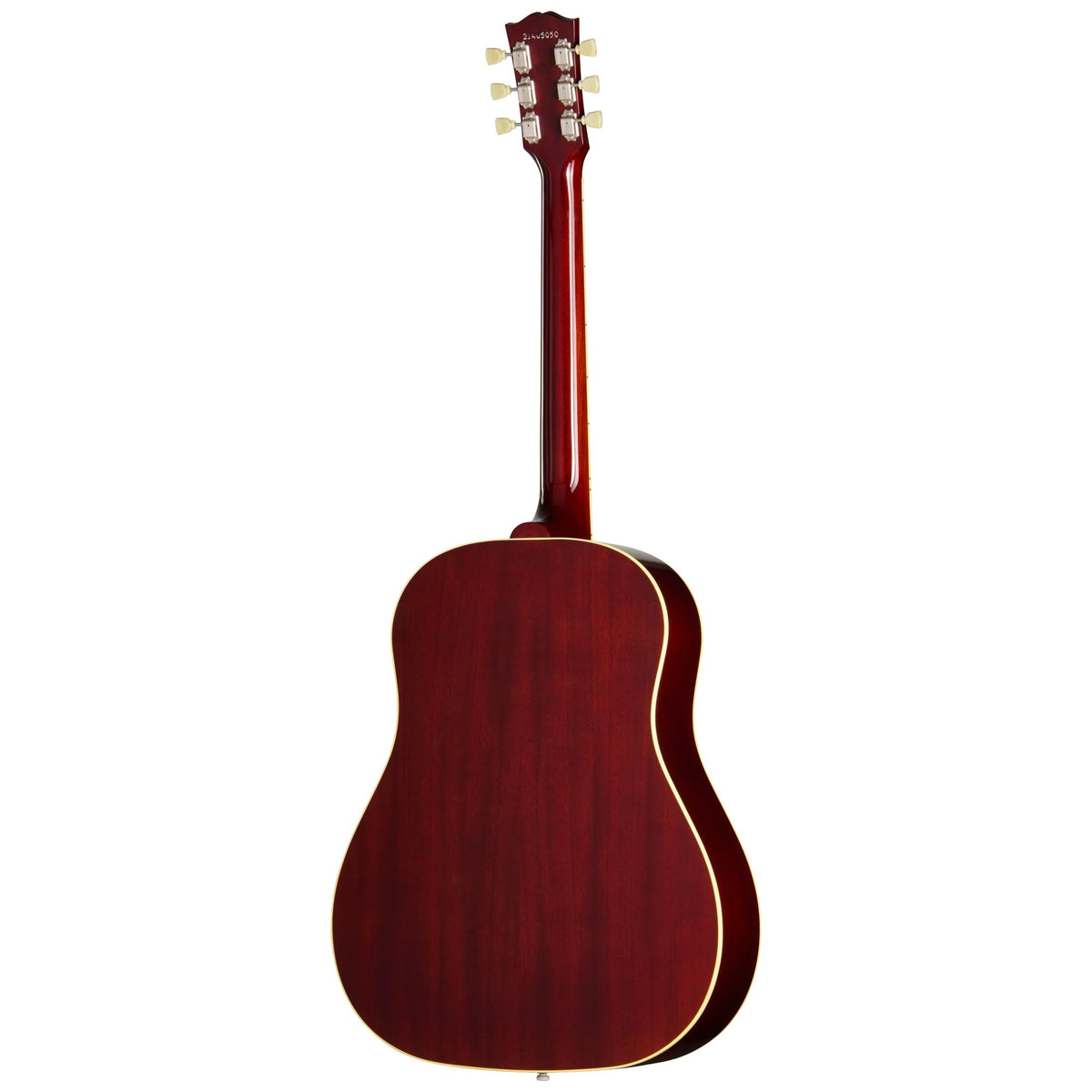 Đàn guitar acoustic Gibson J-160E Original màu Vintage Sunburst – mặt lưng toàn thân