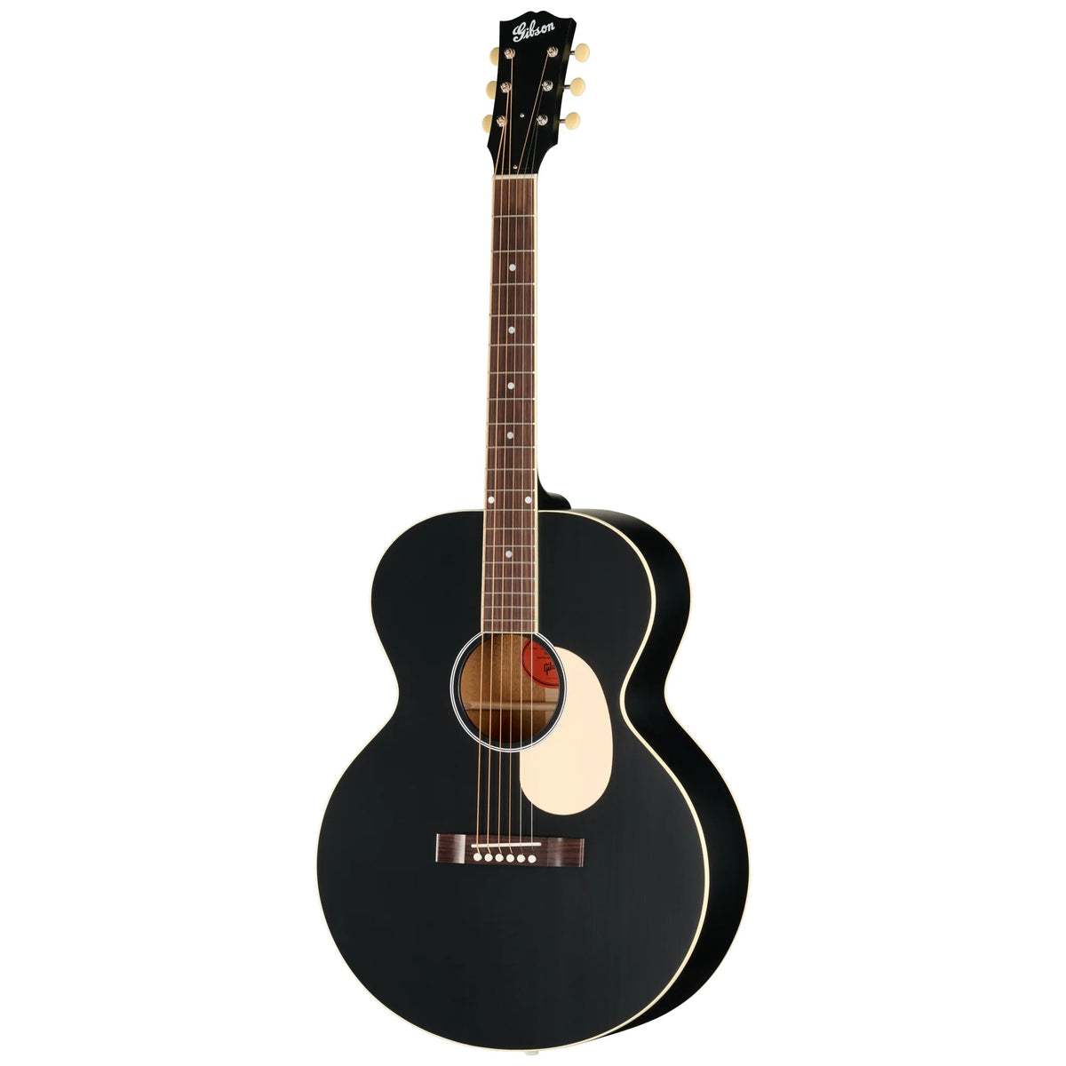 Đàn guitar acoustic Gibson J-185 Century 12-Fret màu Ebony – mặt trước toàn thân