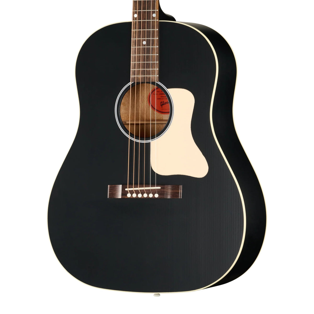 Đàn guitar acoustic Gibson J-45 Century 12-Fret màu Ebony – cận thùng đàn mặt trước