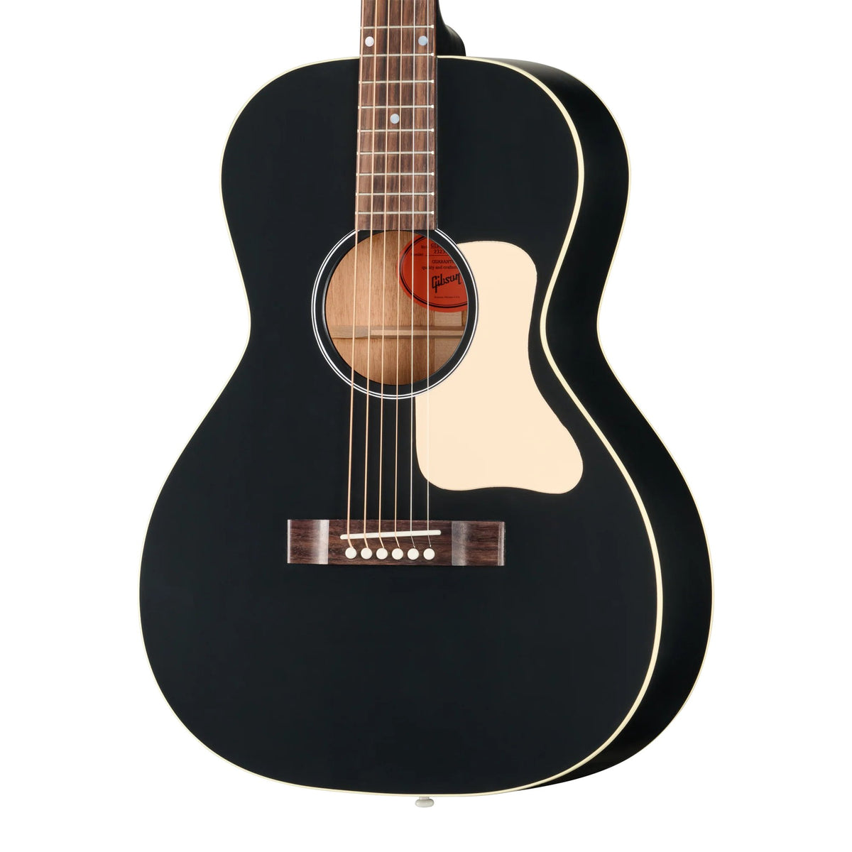 Đàn guitar acoustic Gibson L-00 Century 12-Fret màu Ebony – cận thùng đàn mặt trước