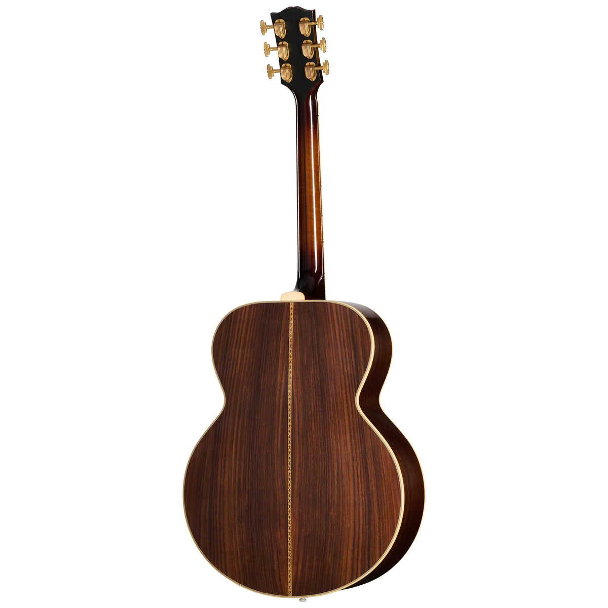Đàn guitar acoustic Gibson Pre-War SJ-200 Rosewood màu Light Aged Faded Vintage Sunburst – mặt lưng toàn thân