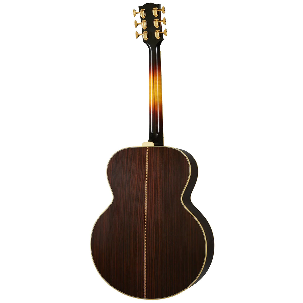 Đàn guitar acoustic Gibson Pre-War SJ-200 Rosewood màu Vintage Sunburst – mặt lưng toàn thân