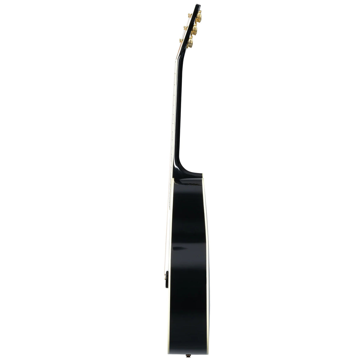 Đàn guitar acoustic Gibson SJ-200 Custom màu Ebony – cận hông đàn