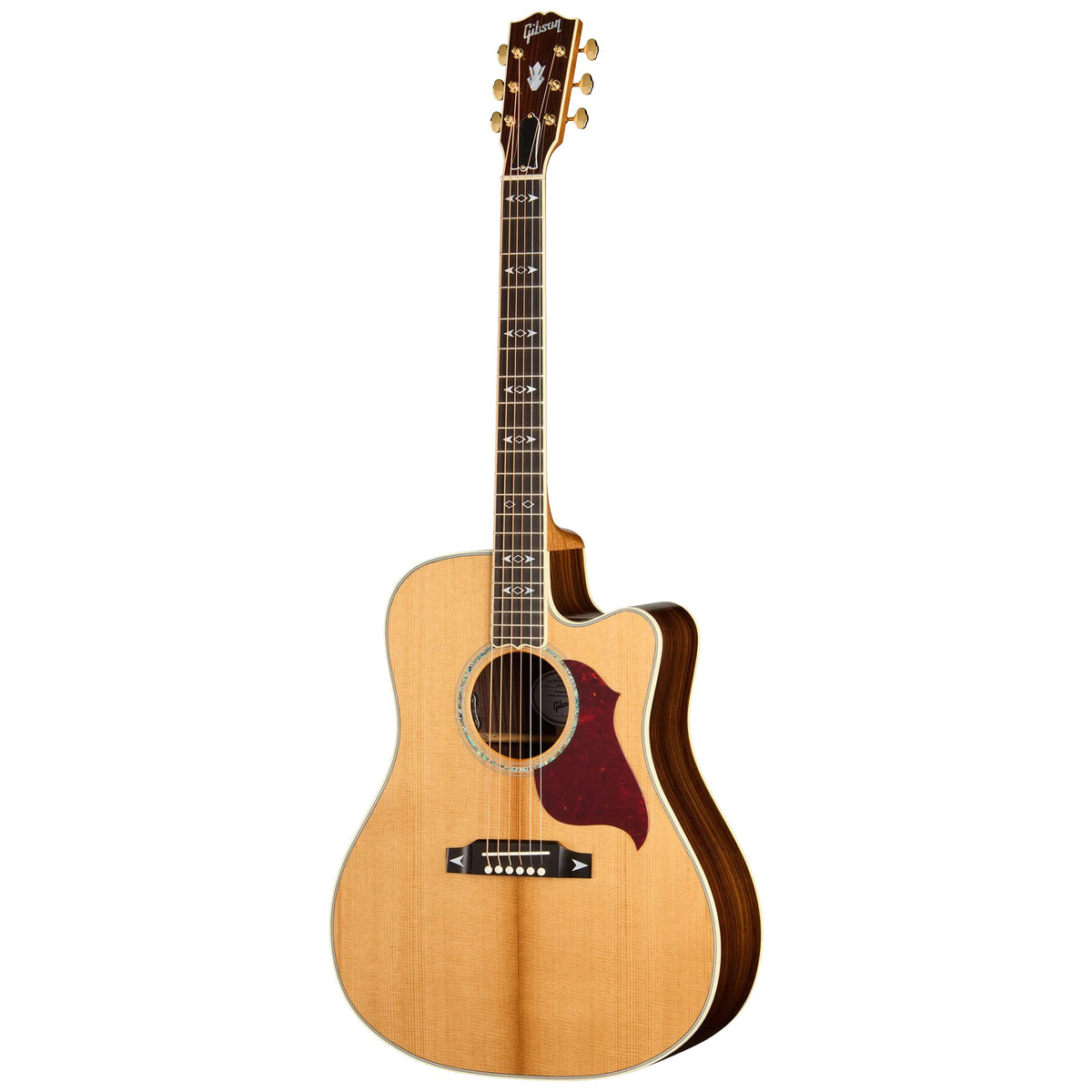 Đàn guitar acoustic Gibson Songwriter Recording Artist EC màu Antique Natural – mặt trước toàn thân