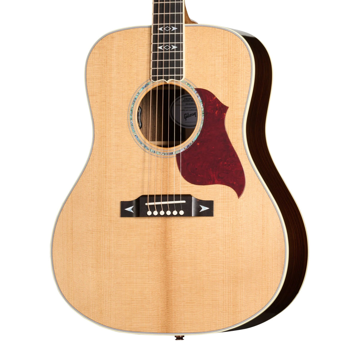 Đàn guitar acoustic Gibson Songwriter Recording Artist màu Antique Natural – cận thùng đàn mặt trước