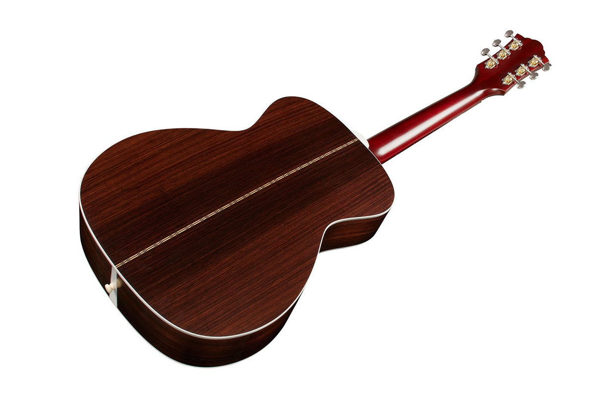 Đàn guitar acoustic Guild M-50 Standard màu Antique Burst – mặt lưng toàn thân