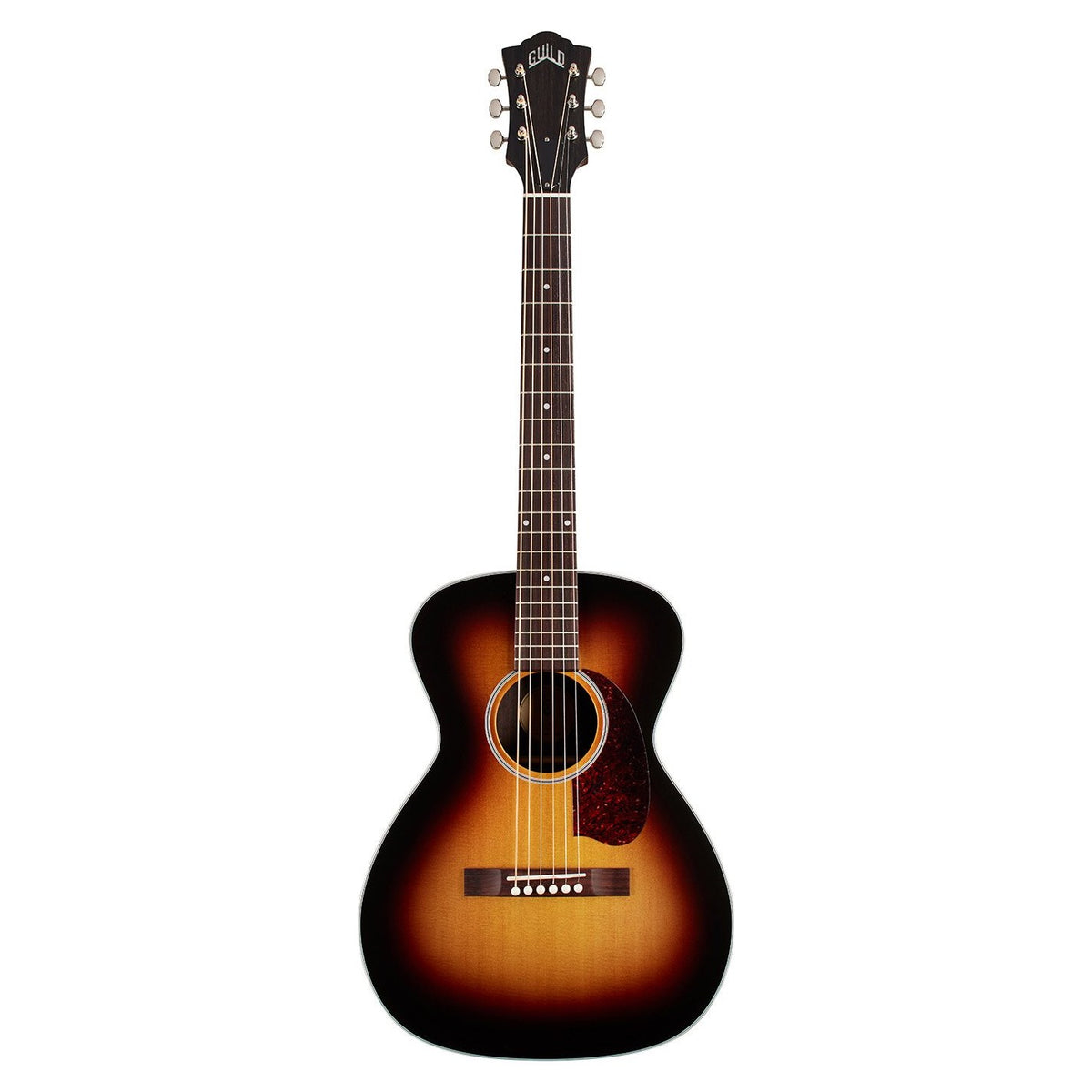 Đàn guitar acoustic Guild M-50 Standard màu Antique Burst – mặt trước toàn thân