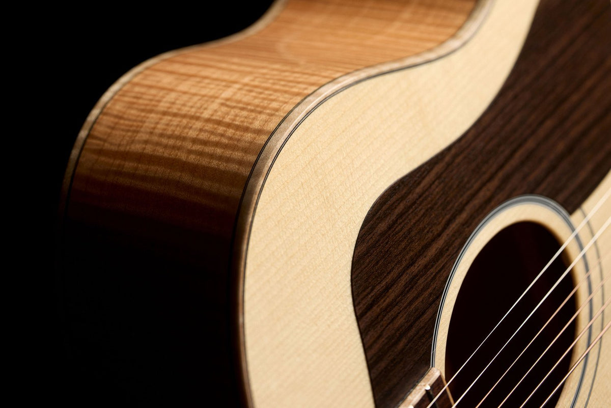 Đàn guitar acoustic Guild VR1 F-40 Au Naturel màu Natural – cận hông đàn (góc 2)