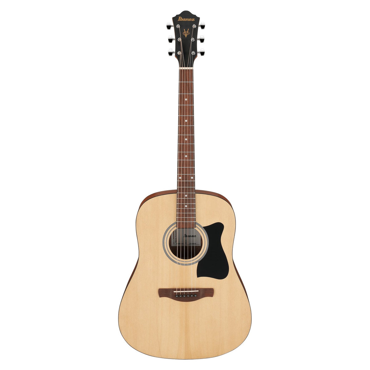 Đàn guitar acoustic Ibanez V40 màu Open Pore Natural – mặt trước toàn thân