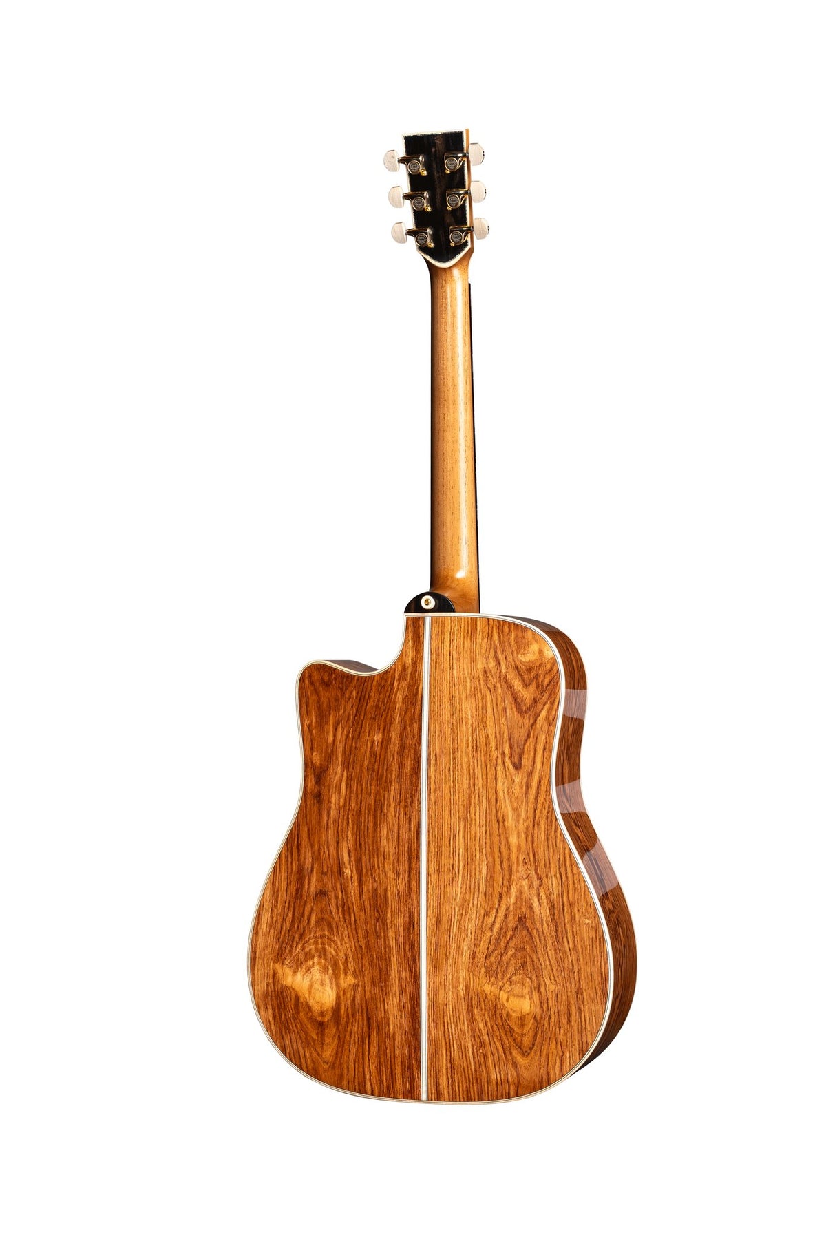 Đàn guitar acoustic Lakewood D-43 CP Premium màu Natural – mặt lưng toàn thân