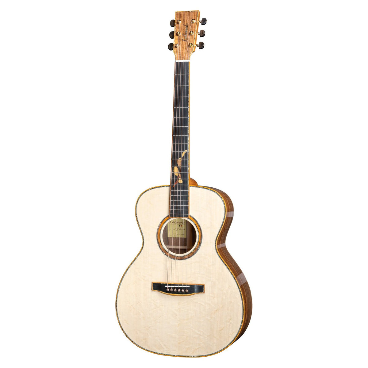 Đàn guitar acoustic Lakewood M-24 Premium Aura màu Natural – mặt trước toàn thân