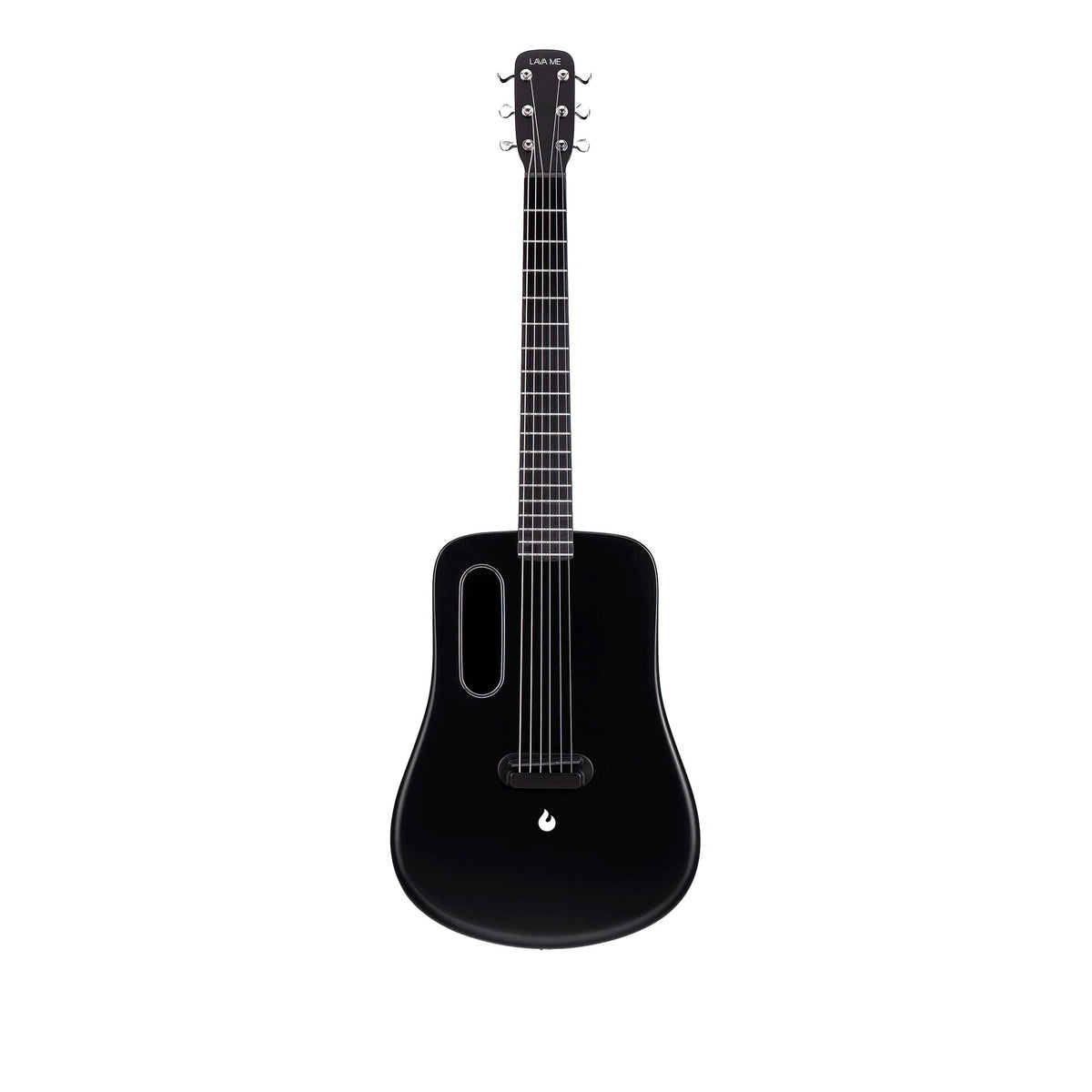 Đàn guitar acoustic Lava Me 2 màu Black – mặt trước toàn thân