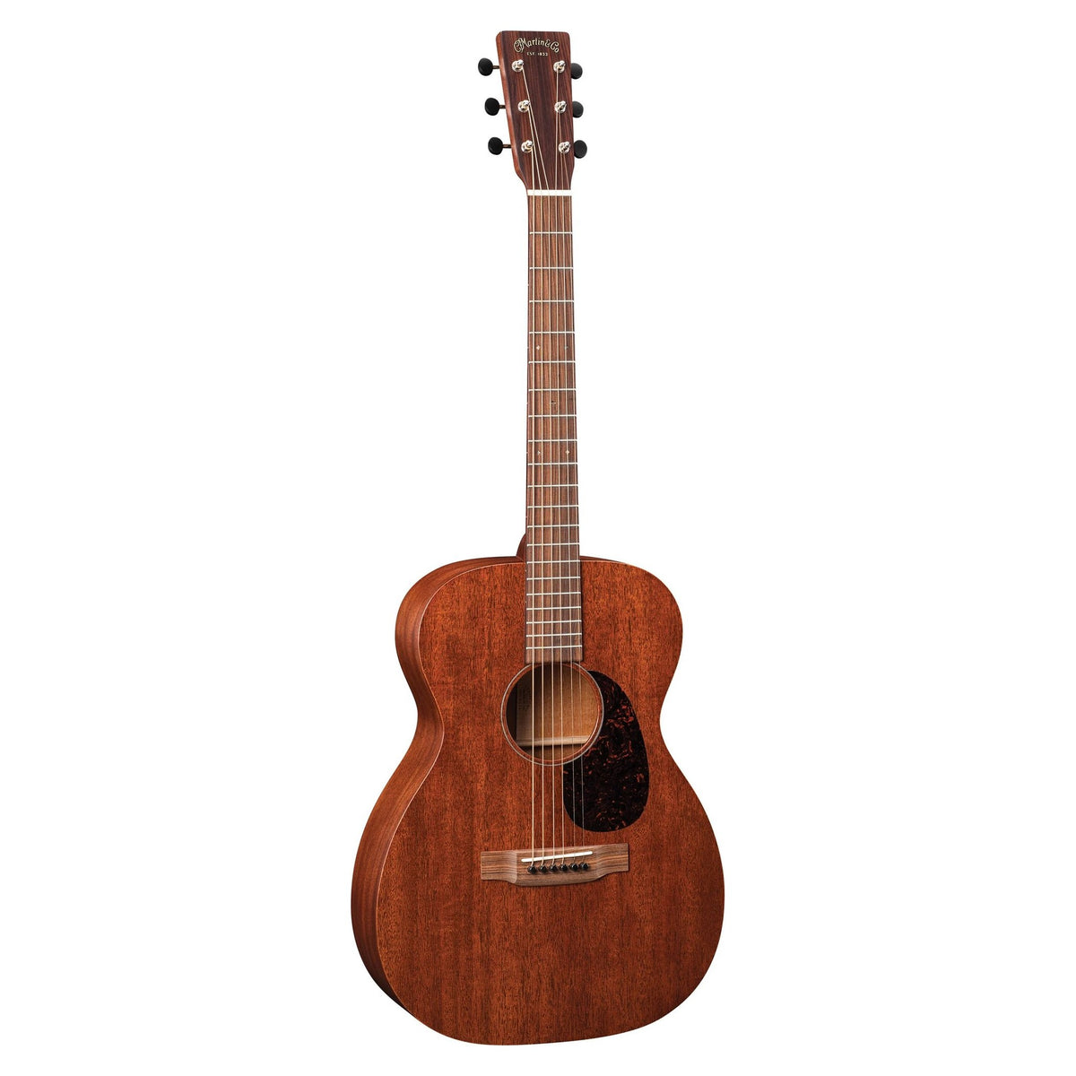 Đàn guitar acoustic Martin 00-15M màu Dark Mahogany – mặt trước toàn thân