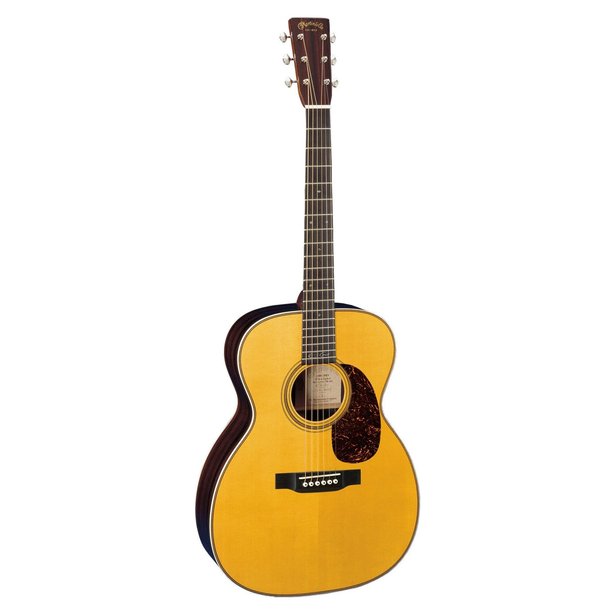 Đàn guitar acoustic Martin 000-28EC màu Antique Toner – mặt trước toàn thân