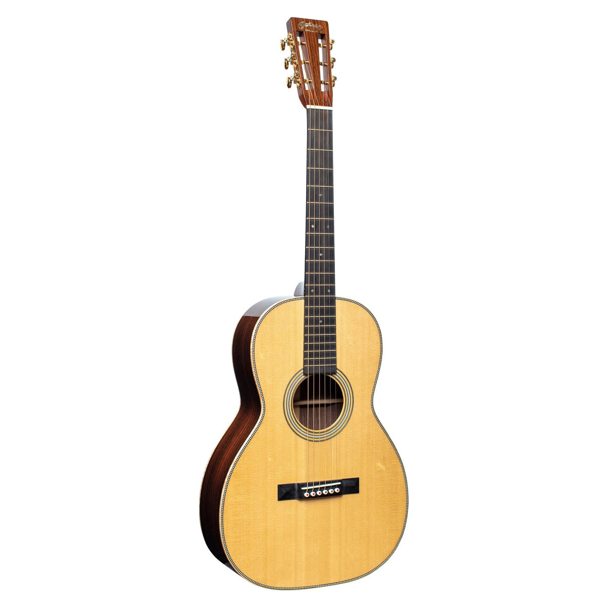Đàn guitar acoustic Martin 0012-28 Modern Deluxe màu Natural – mặt trước toàn thân