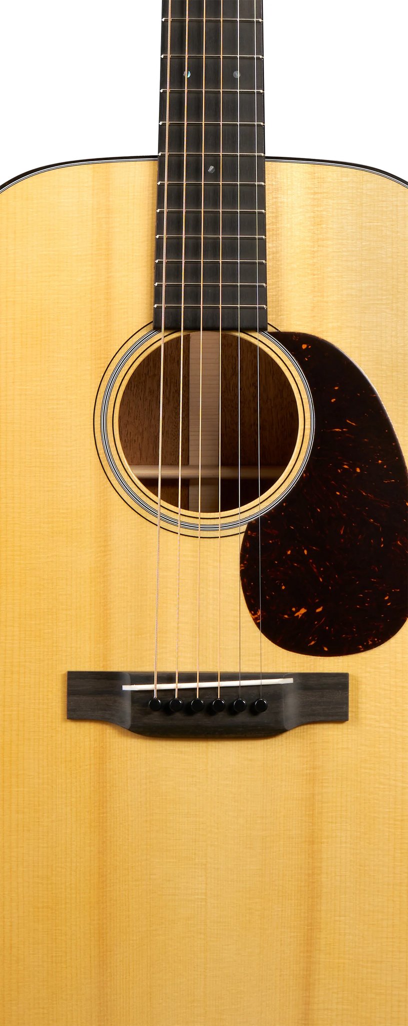 Đàn guitar acoustic Martin Custom Shop 000-18 1937 Sinker Mahogany màu Aging Toner – cận thùng đàn mặt trước