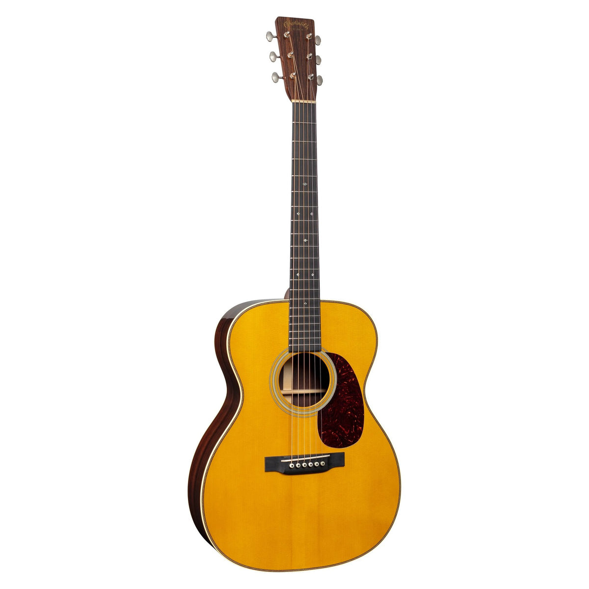 Đàn guitar acoustic Martin Custom Shop 000-28 1937 bản Natural Stage 1 Aging – mặt trước toàn thân