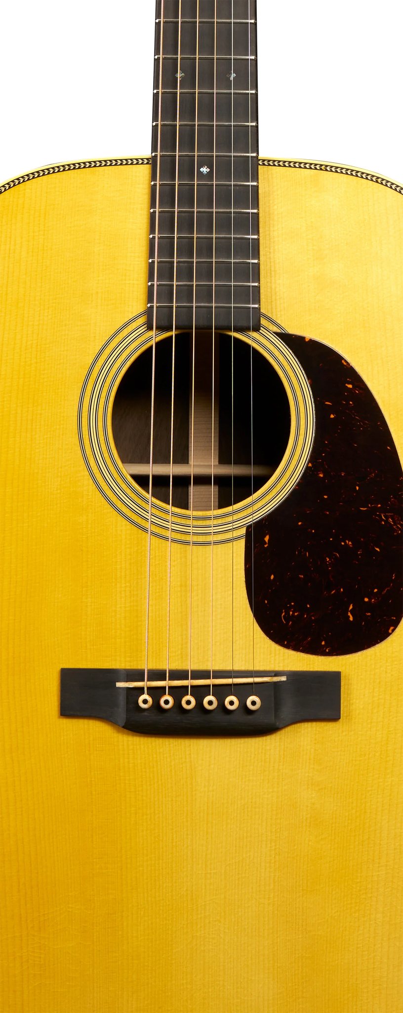 Đàn guitar acoustic Martin Custom Shop 000-28 1937 Brazilian Rosewood màu Vintage Toner – cận thùng đàn mặt trước