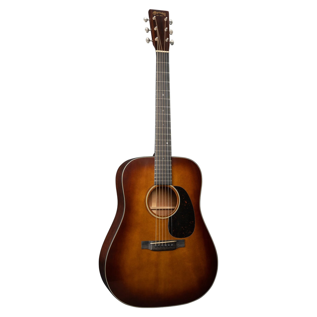 Đàn guitar acoustic Martin Custom Shop D-18 1937 bản Ambertone Stage 1 Aging – mặt trước toàn thân