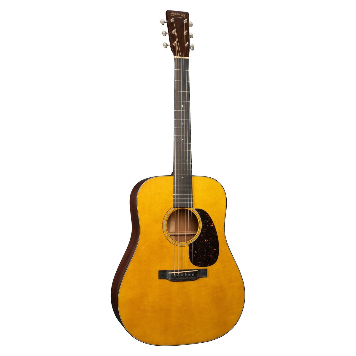 Đàn guitar acoustic Martin Custom Shop D-18 1937 bản Natural Stage 1 Aging – mặt trước toàn thân