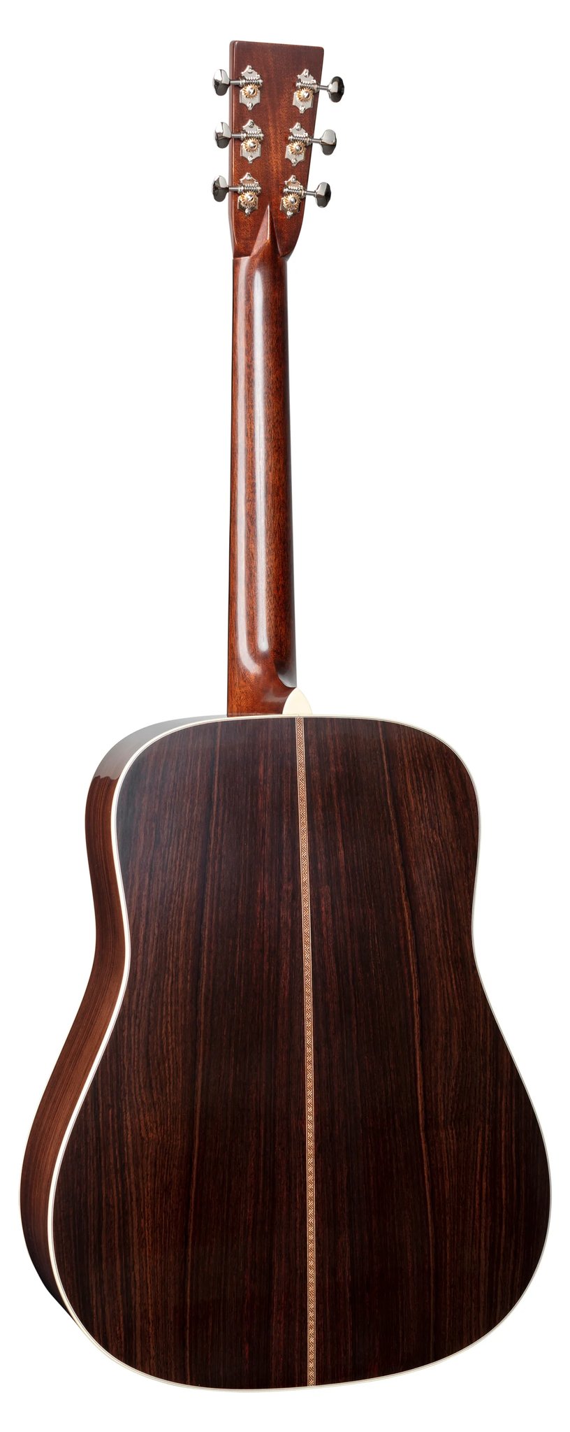 Đàn guitar acoustic Martin Custom Shop D-28 1937 bản Ambertone – mặt lưng toàn thân