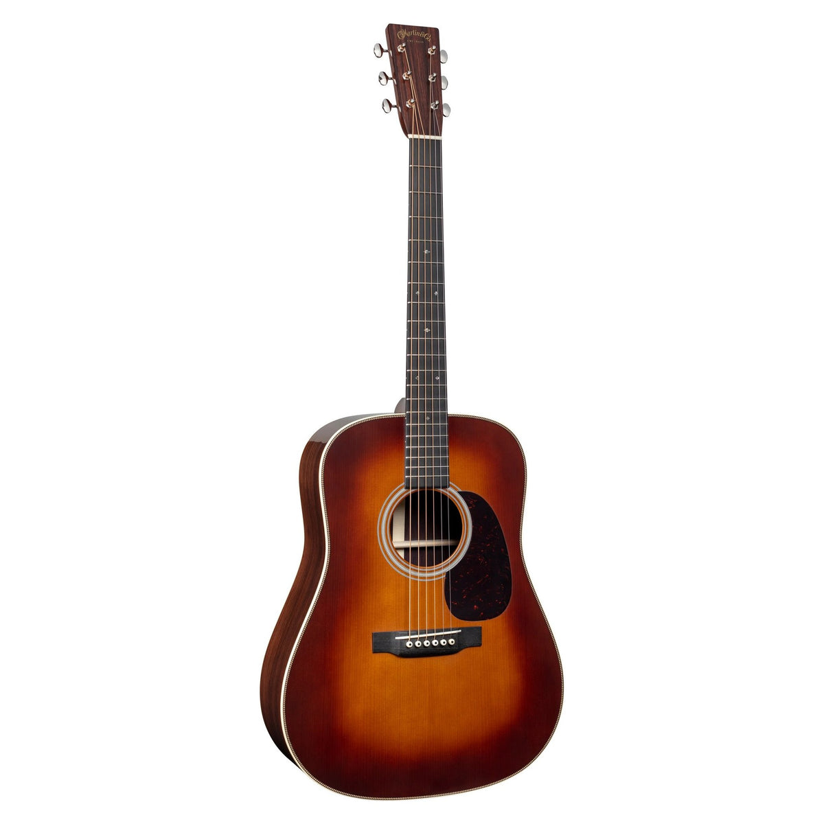 Đàn guitar acoustic Martin Custom Shop D-28 1937 bản Ambertone – mặt trước toàn thân