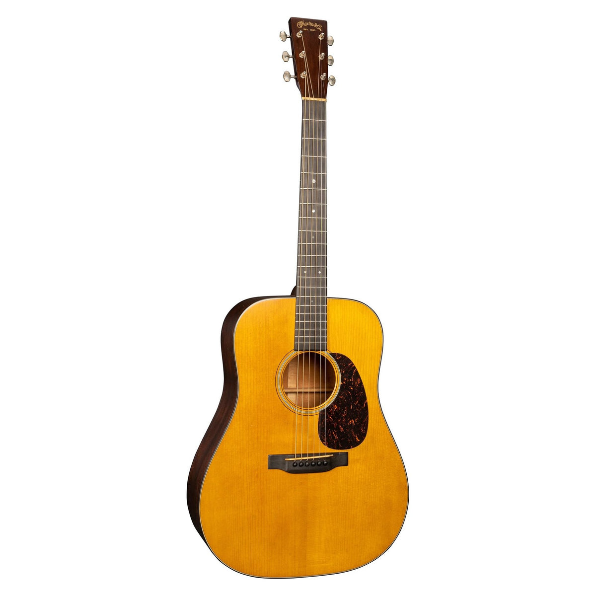 Đàn guitar acoustic Martin D-18 Authentic 1937 Aged màu Vintage Toner – mặt trước toàn thân