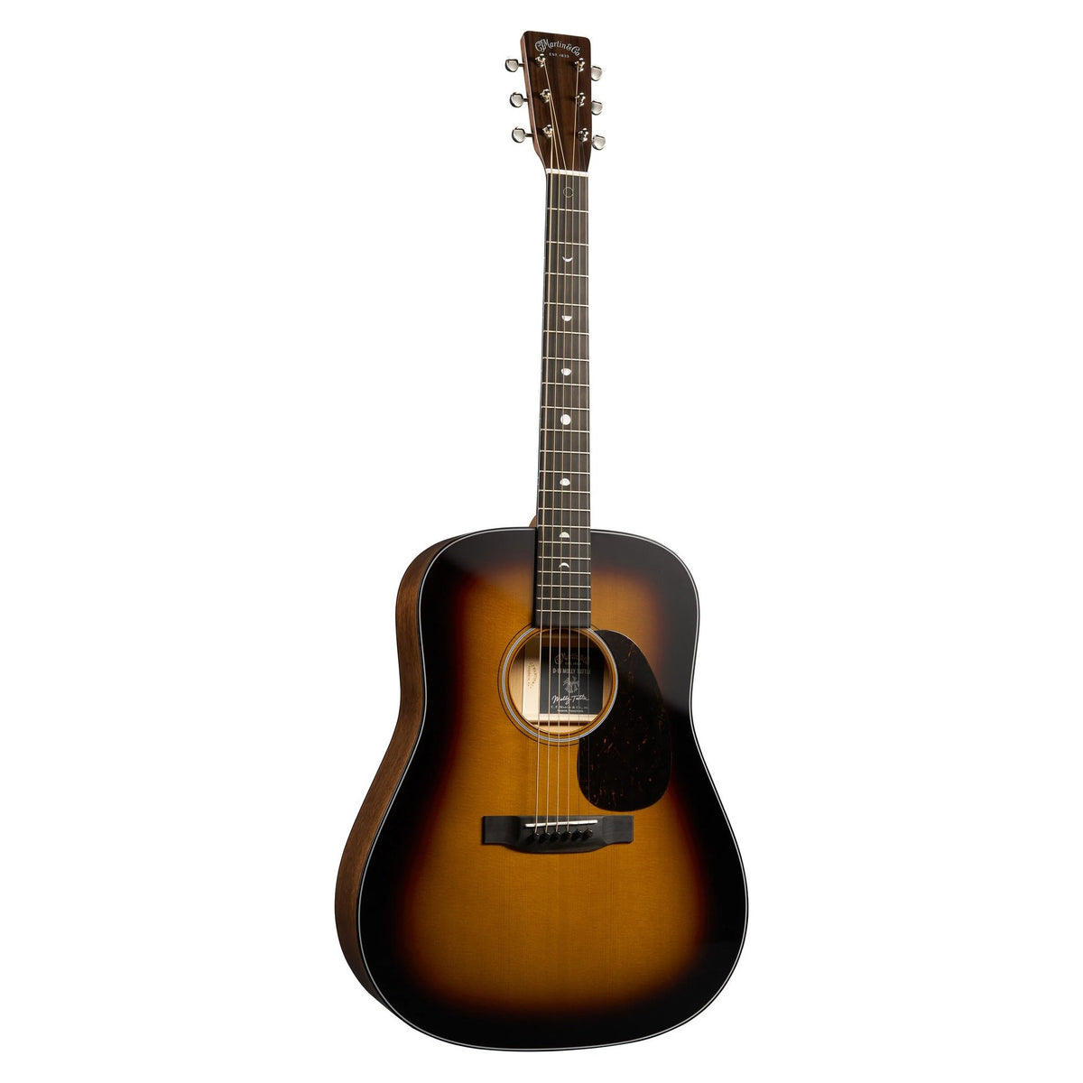 Đàn guitar acoustic Martin D-18 Molly Tuttle màu Vintage Sunburst – mặt trước toàn thân