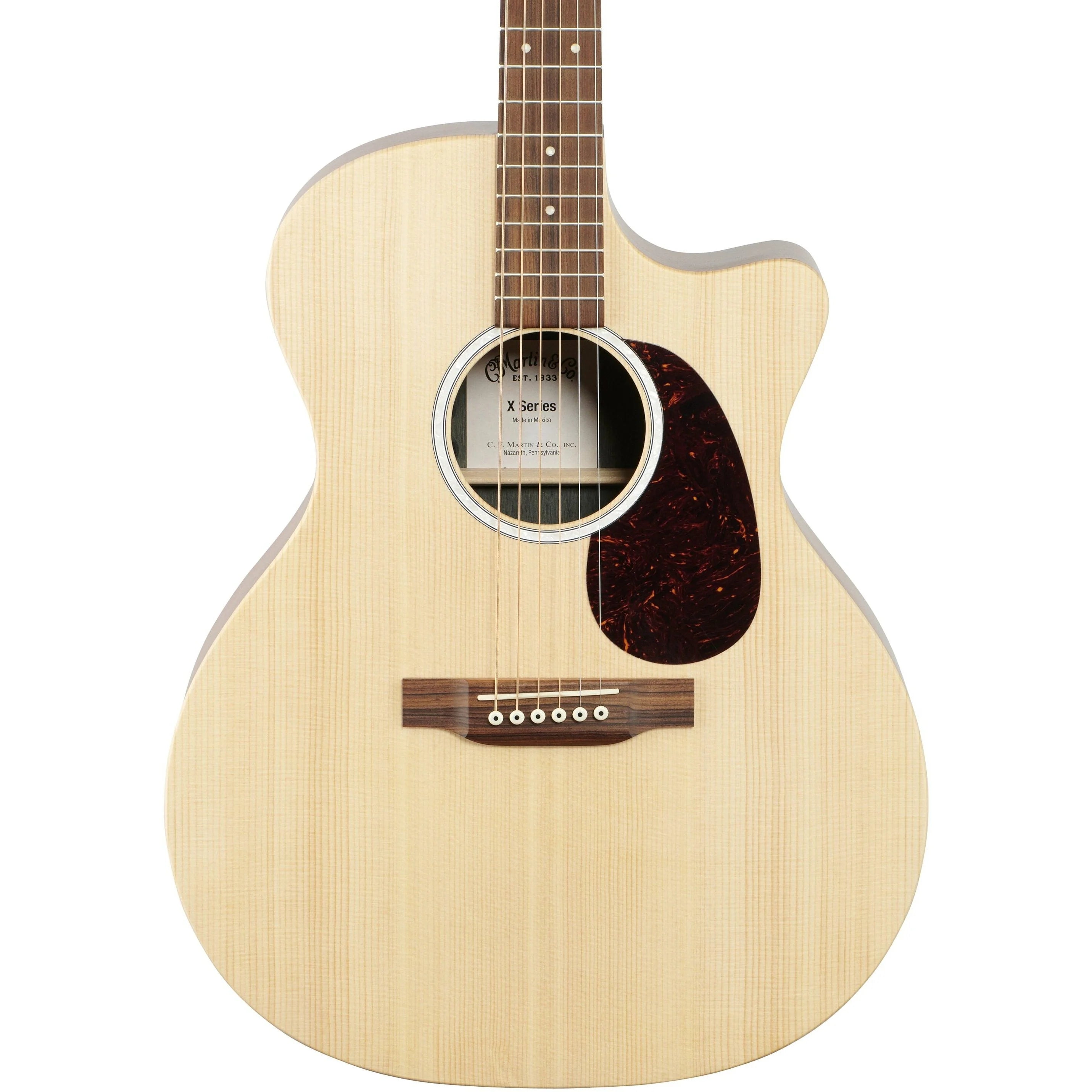 Đàn Guitar Acoustic Martin GPC-X2E Spruce Top, Mahogany Back & Side - X Series