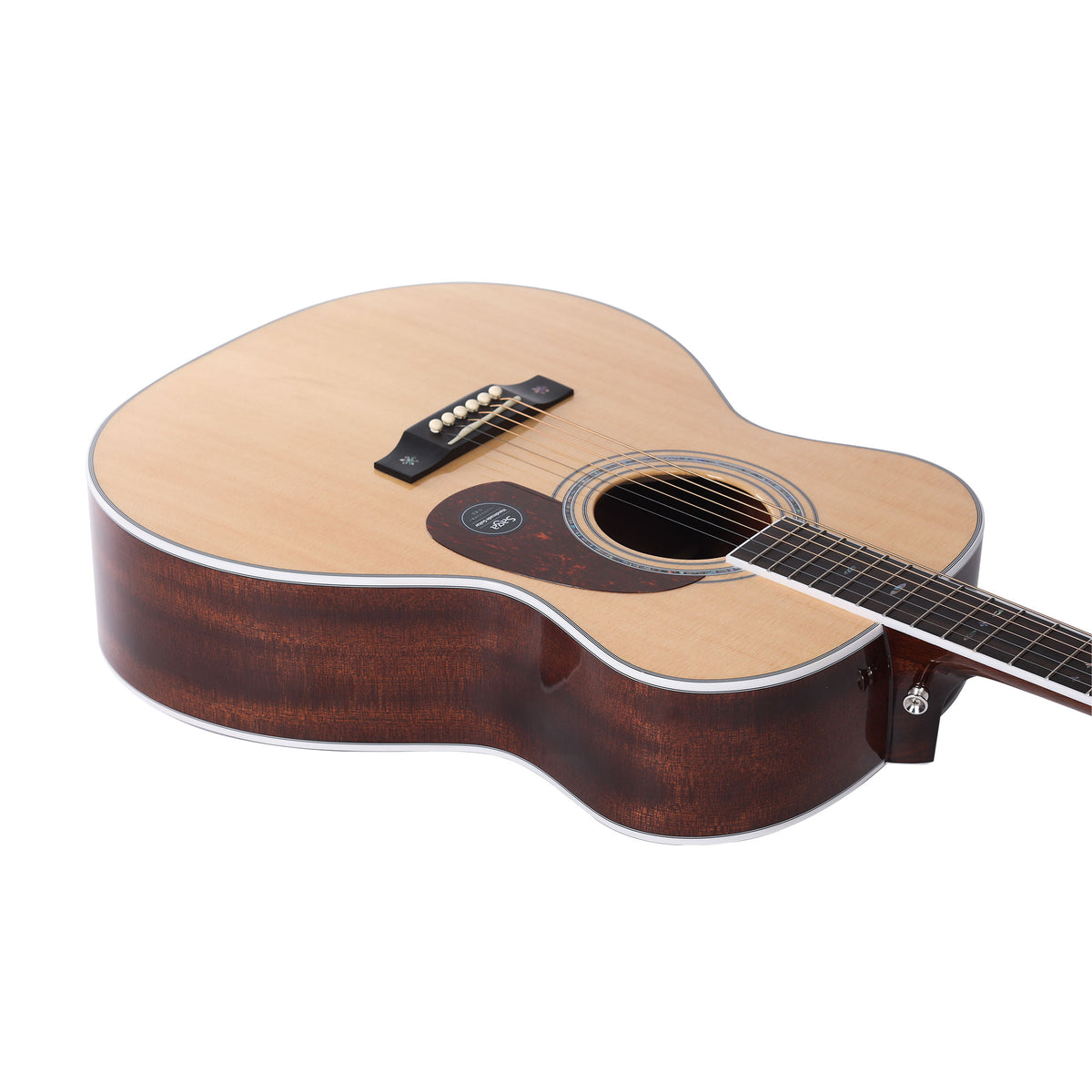 Đàn guitar acoustic Saga A1G Pro – ảnh chính hãng, cận cảnh thùng đàn