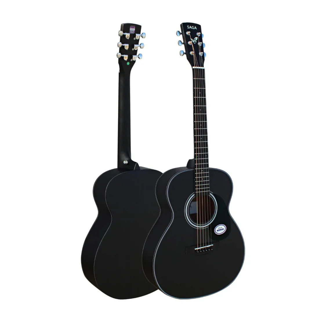 Đàn Guitar Acoustic Saga GS600, Black w/Bag