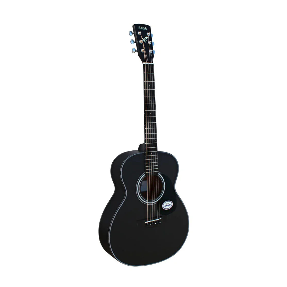 Đàn Guitar Acoustic Saga GS600, Black w/Bag
