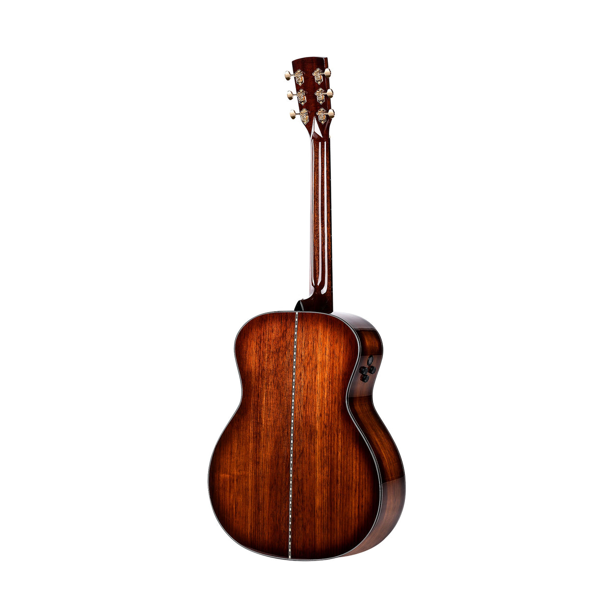 Đàn guitar acoustic Saga K1GNE – ảnh chính hãng, mặt sau