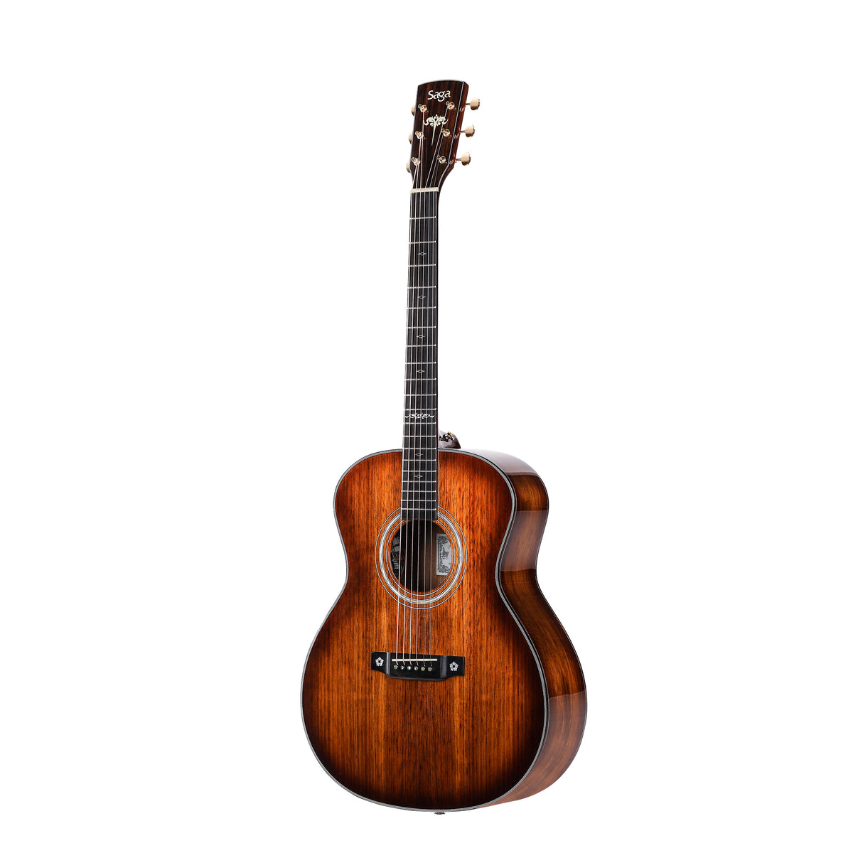 Đàn guitar acoustic Saga K1GNE – ảnh chính hãng, mặt trước