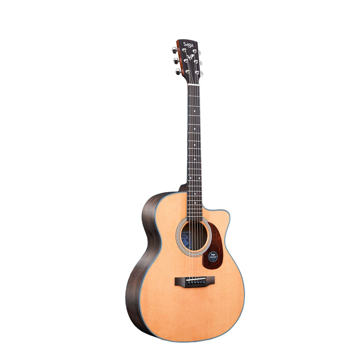 Đàn guitar acoustic Saga SF800GC – ảnh chính hãng, mặt trước