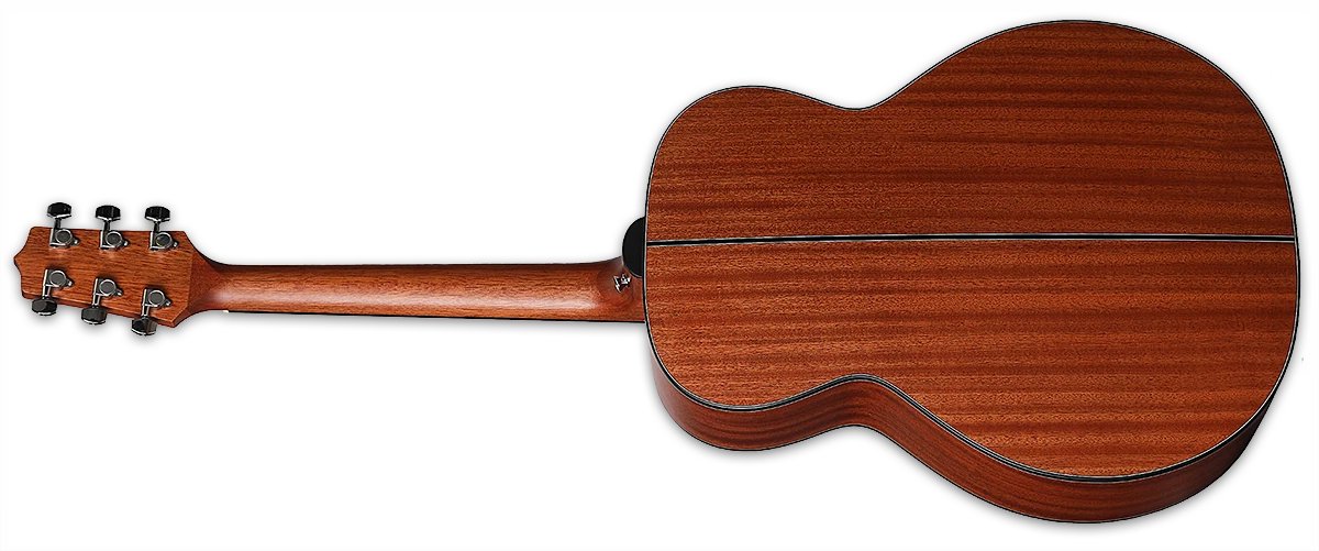 Đàn guitar acoustic Takamine GN11M màu Natural Satin – mặt lưng toàn thân