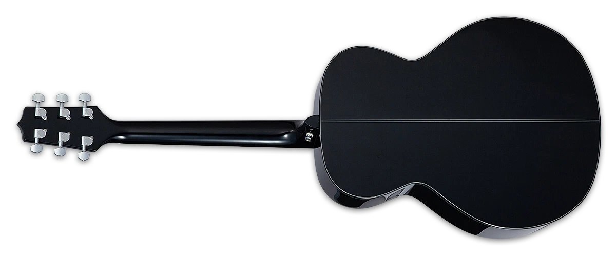 Đàn guitar acoustic Takamine GN30 màu Black – mặt lưng toàn thân